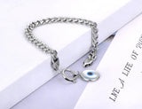 Hiphop/Rock Charm Bracelet 18K Plated Eyes Bohemia Chain Party B21168