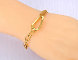 Hiphop/Rock Stainless Steel Charm Bracelet