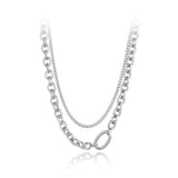 HipHop/Rock Style Double Layer Pendant Necklace