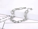 Hiphop/Rock Titanium Stainless Steel Charm Bracelet Bangle