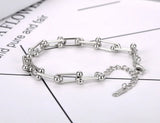 Hiphop/Rock Geometry Charm Bracelet Women Chain Link B21118