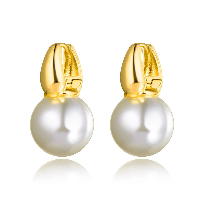 Elegant Pearl Party Earrings Wedding Jewelry E20241