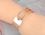Geometric Chain Link Bracelet For Women Girls B20026