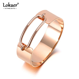 Geometric Chain Link Bracelet For Women Girls B20026