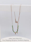 Titanium Steel Crystal Pendant Choker Necklace for Women