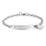 Rose Love Tag Bracelet B18198