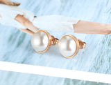 Simulated Pearl Earrings Bijoux Brincos Pendientes