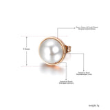 Simulated Pearl Earrings Bijoux Brincos Pendientes