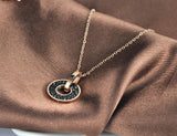 Stainless Steel Rose Pendant Necklace N18072