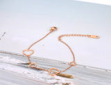 Heart Charm Bracelets for Women - Chain Bracelet Jewelry