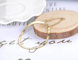 Rose Plated Thin Snake Chain Bracelet for Women - B18075