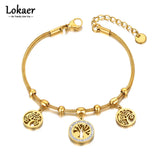Bohemia CZ Crystal Charm Bracelet for Women