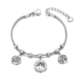 Bohemia CZ Crystal Charm Bracelet for Women