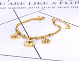 Bohemia CZ Crystal Charm Bracelet for Women