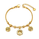 Bohemia CZ Crystal Charm Bracelet for Women
