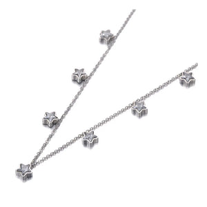 Bohemia Stainless Steel Love Star Choker Necklace