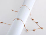 Bohemia Stainless Steel Love Star Choker Necklace