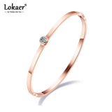 Rose Plated CZ Cuff Bracelet B18103