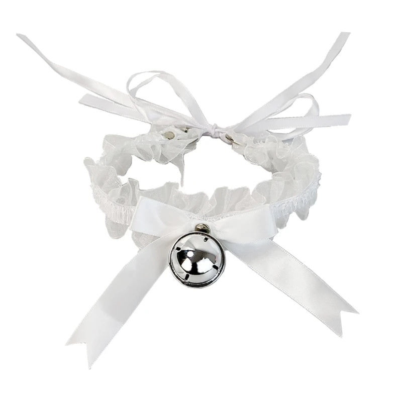 Lolita Bell Choker Bell Ribbon Sexy Holiday