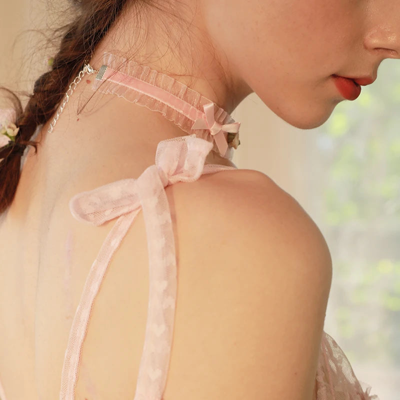 Lace Choker Necklace Gothic Statement Necklace for Women