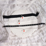 Lolita Hand-Made Dark Heart Cross Collar Choker Clavicle Chain