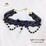 Sweet Lace Lolita Necklace Japanese-style Pearl Choker