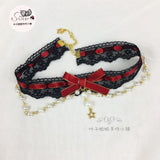 Sweet Lace Lolita Necklace Japanese-style Pearl Choker