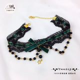 Sweet Lace Lolita Necklace Japanese-style Pearl Choker