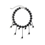 Lolita Lace Choker Gothic Necklace Halloween Collar Jewelry