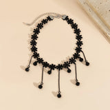 Lolita Lace Choker Gothic Necklace Halloween Collar Jewelry