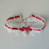 Lolita Lace Bow Necklace for Girls