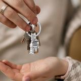 London Key Chain Car Chains Bag Charm Backpack Keychain for Keys