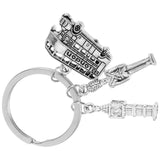 London Key Chain Car Chains Bag Charm Backpack Keychain for Keys
