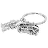 London Key Chain Car Chains Bag Charm Backpack Keychain for Keys