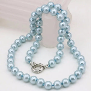 10mm Akoya Shell Pearl Necklace