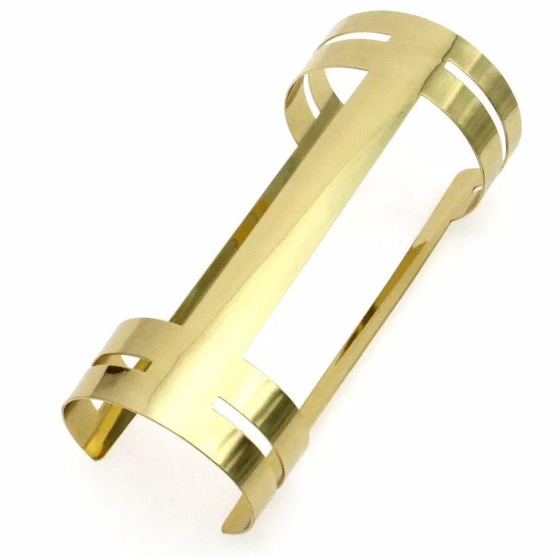 Alloy Big Cuff Bangle Open T Bracelet Statement Jewelry Femme Accessories BL384