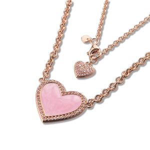Long Chain 100% Real Silver S925 Girl Collier Birthday Sparkling Necklace