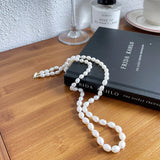 925 Sterling Silver Pearl Necklace All-Matched Choker