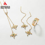 Long Drop Earrings 925 Silver Natural Emerald Plated Ear Piercing Line Women