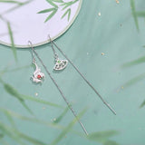Long Earring Woman Scum Villain Self Saving System Stud Earrings