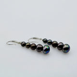 Natural Freshwater Pearl Silver Earrings Dangle Earrings for Women