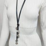 Long Metal Pendants Layered Necklaces Ethnic Jewelry