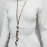 Long Metal Pendants Layered Necklaces Ethnic Jewelry