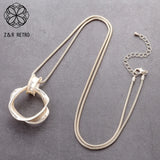 Long Necklace for Women Geometry Jewelry Necklace&Pendants Chain