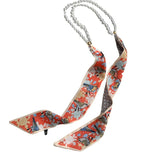 Long Skinny Scarf For Women Neckerchief Neck Tie Hair Scarf