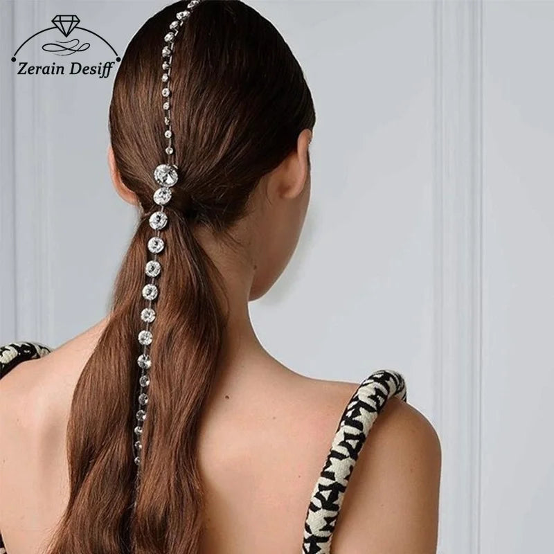Tassel Rhinestone Headwear Hair Chain Hair Accessories