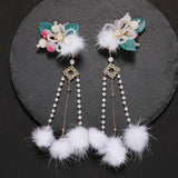 Tassel Hair Clip Hanfu Accessories Vintage Barrettes