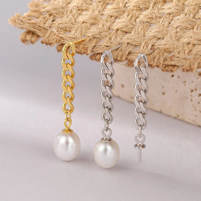Long Tassel Pearl Drop Earrings for Women Gift Bijoux jewelry OL Pendientes