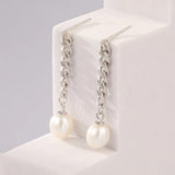 Long Tassel Pearl Drop Earrings for Women Gift Bijoux jewelry OL Pendientes