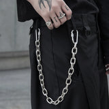 Long Trousers Hipster Key Chains Punk Street Big Ring Key Chain